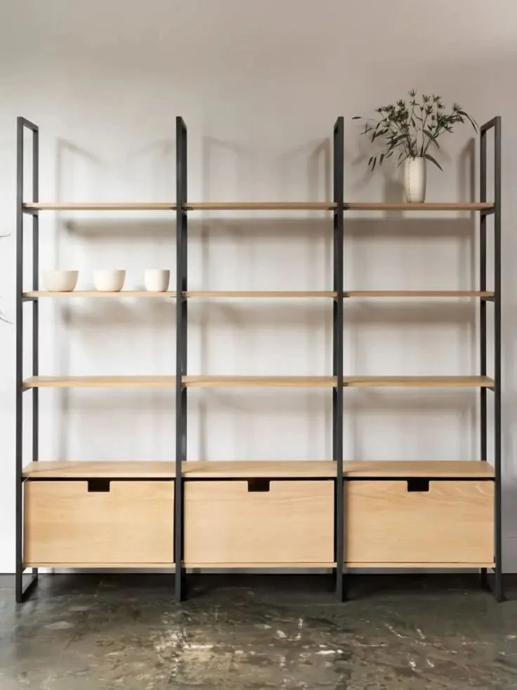 steel-wood-shelves
